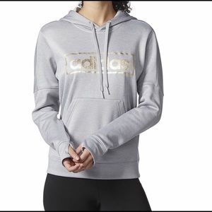 🌟NWT🌟 Adidas Metallic Graphic Hoodie